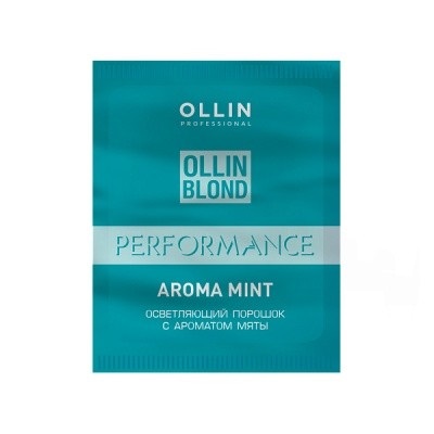 OLLIN BLOND PERFORMANCE Aroma Mint Осветляющий порошок с аром. МЯТЫ 30гр (390510)