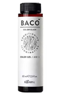 BACO COLOR GLAZE-Кондиционирующий оттеночный колор-гель 60 мл 4.0 ср. коричневый