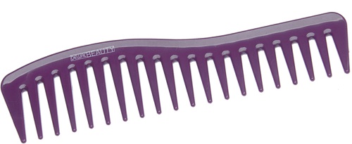 Гребень Dewal BEAUTY (DBFI6260) фиолетовый 18см волна