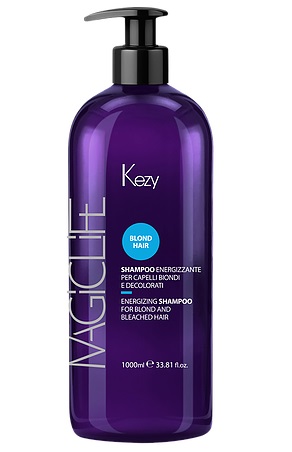 Kezy MAGIC LIFE Blond Hair Шампунь укрепляющий для светлых и обесцвеченных волос 1000 мл (95010)