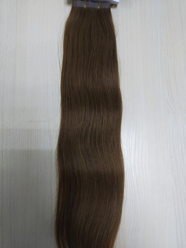 Brasilian Волосы на ленте  натуральные 70 см (5 лент по 30 см), №8