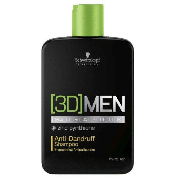 Schwarzkopf 3D MEN Шампунь против перхоти 250 мл (328)