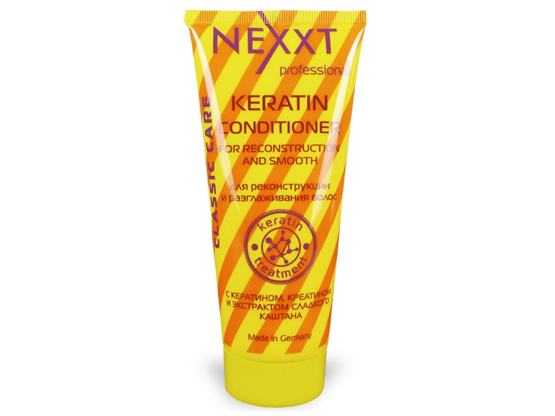 NEXXT KERATIN Кондиционер-кератин для реконструкции и разглаживания волос 200 мл (211406)