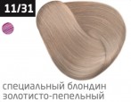 OLLIN PERFORMANCE Крем-краска 11/31 специальный блондин золотисто-пепельный