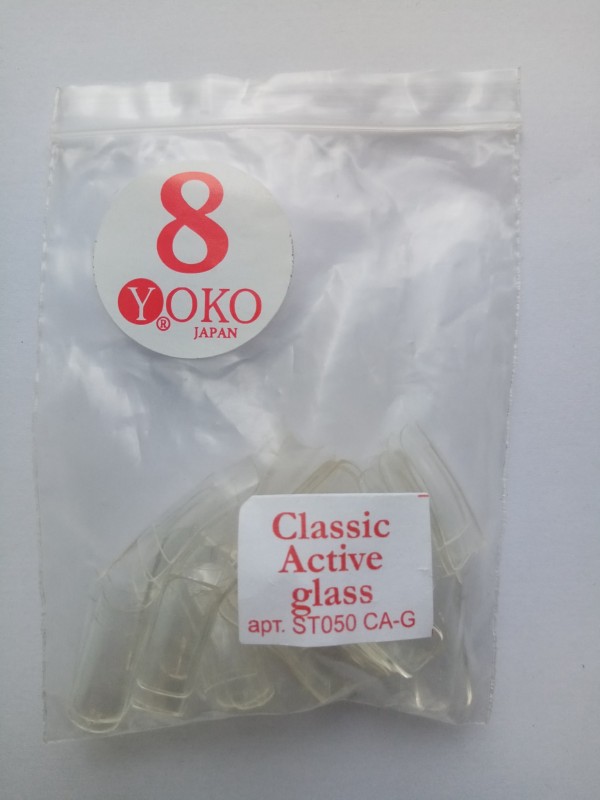 Типсы YOKO Classic optima glass №08 (50шт/пакет) ST050 CO-G-08