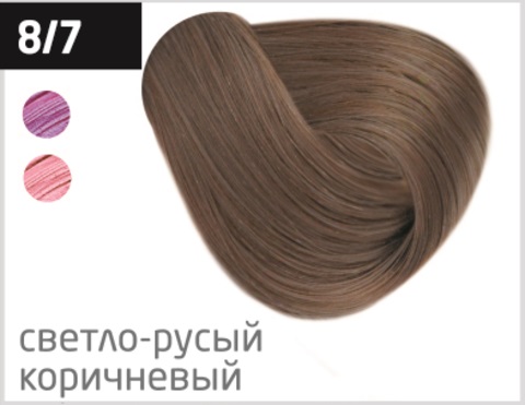 OLLIN SILK TOUCH Безаммиачная Крем-краска 8/7 Светло-русый коричневый