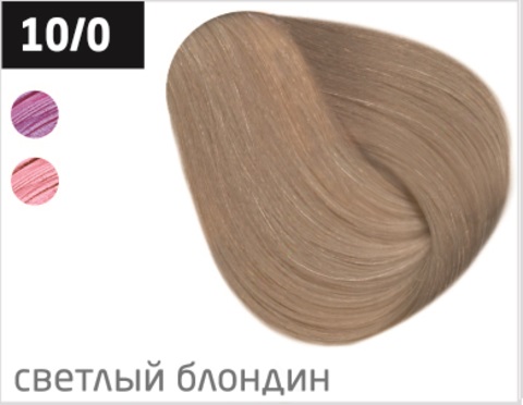 OLLIN SILK TOUCH Безаммиачная Крем-краска 10/0 Светлый блондин