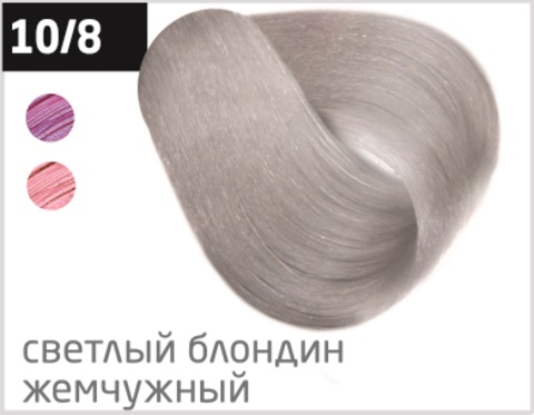 OLLIN SILK TOUCH Безаммиачная Крем-краска 10/8 Светлый блондин жемчужный