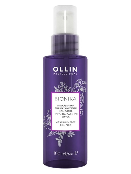 OLLIN BioNika Витаминно-энергетический комплекс против выпадения волос 100 мл (390602/397366)