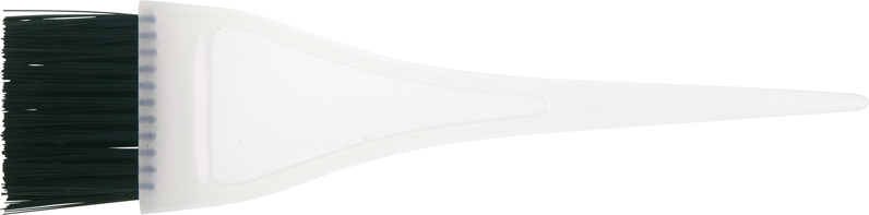Кисть Dewal для окраски узкая (Т-1151) белая с черной щетиной