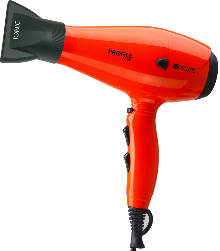 Фен Dewal (03-120 orange) Profile-2200 оранжевый 2200 W иониз.