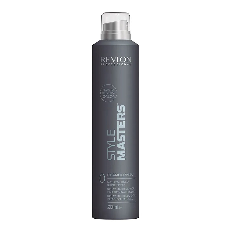 REVLON STYLE MASTERS Спрей ест. фиксация и ультраблеск SHINE SPRAY GLAMOURAMA 300 мл (7207043000)