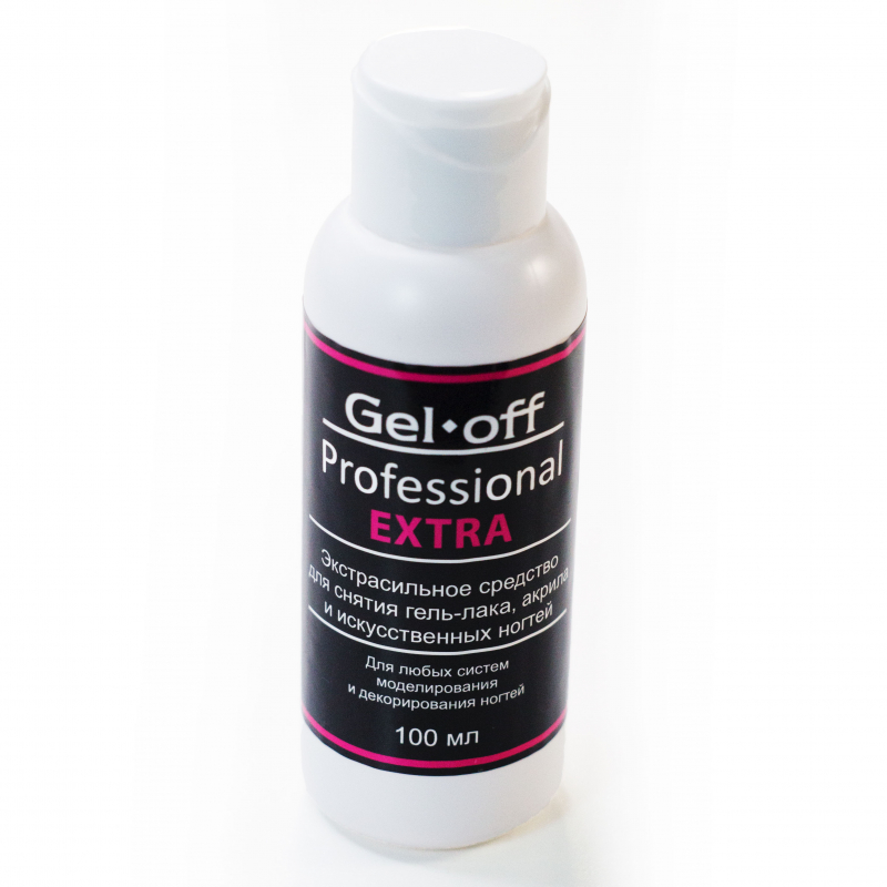 Gel*off Extra Экстрасильное средство для растворения акрила и искуственных ногтей 100 мл