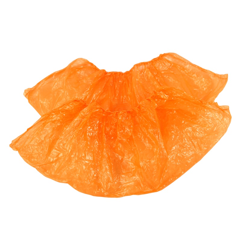 Бахилы (50 пар) утолщенные "Бриз" оранжевые