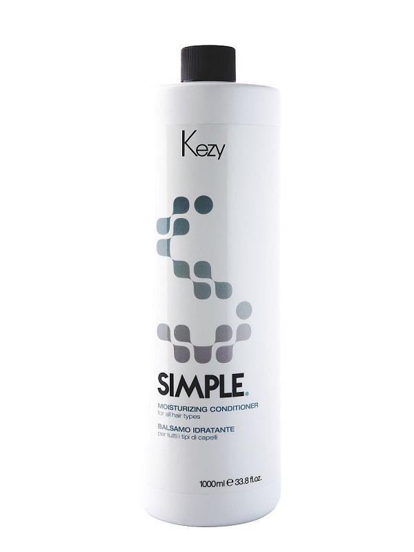Kezy SIMPLE Увлажняющий Бальзам для всех типов волос 1000 мл (92005/92105)
