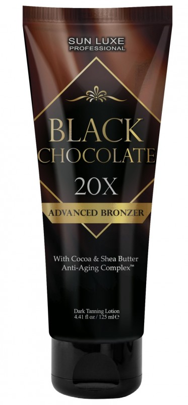 SUN LUXE 20х "Black Chocolate" Крем для загара в солярии с маслом Ши и какао (125 мл)