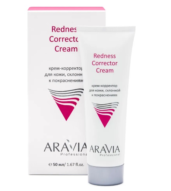 Aravia Professional Крем-корректор для кожи лица, склонной к покраснениям 50 мл (9203)