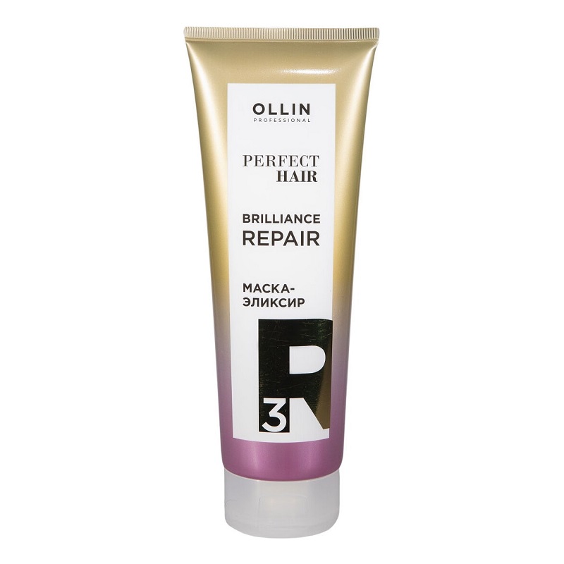 OLLIN PERFECT HAIR BRILLIANCE REPAIR 3 Маска-эликсир. Закрепляющий этап 250 мл (398813)