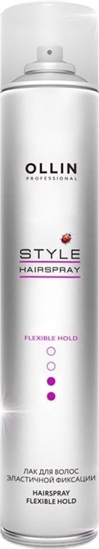 OLLIN Style Лак для волос эластичной фикс. 450 мл (365607)