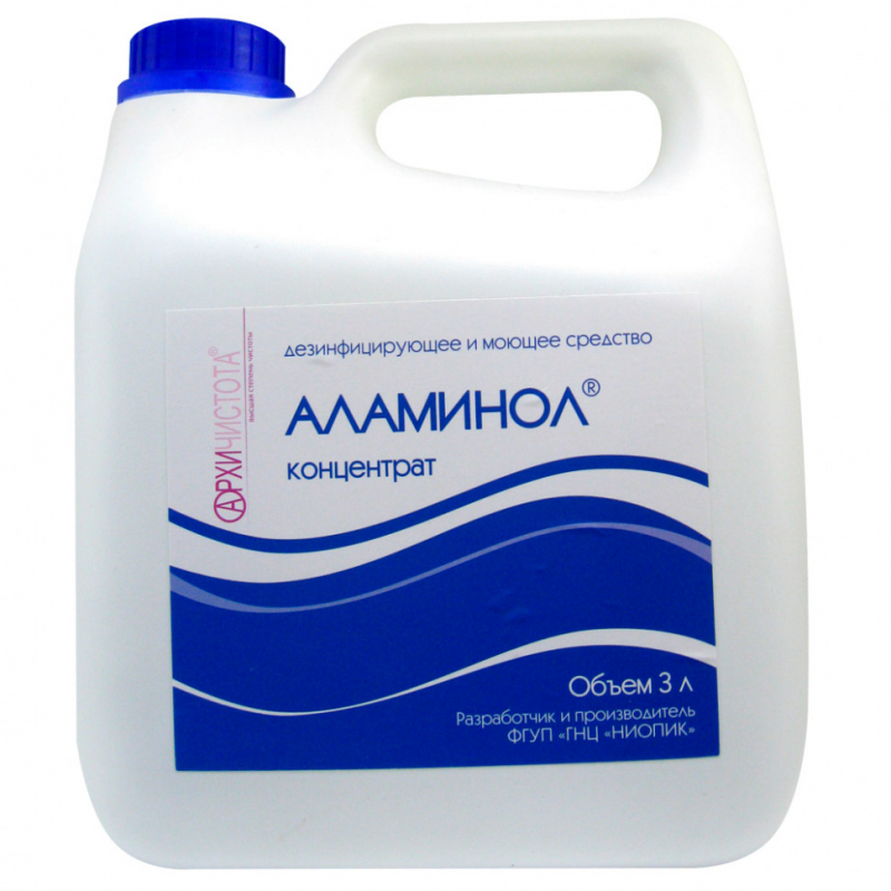 Аламинол 3л концентрат (дезинфицирющее, моющее средство)