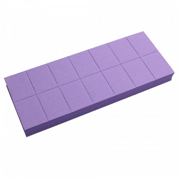 Шлифовщик RuNail БАФ-МИНИ ( 14шт/уп) 100/180 ( 3824) фиолетовый