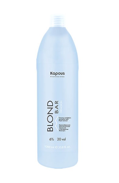 Kapous " Blond Bar" «Blond Cremoxon» Кремообразная окислительная эмульсия 6% (1000 мл) Арт.2465