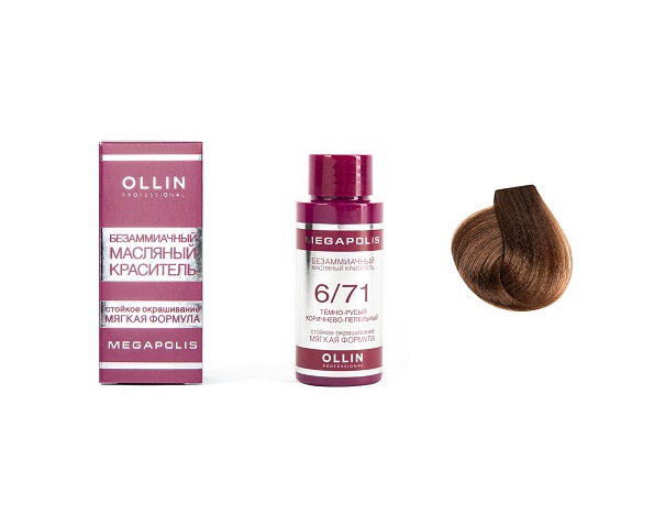 Ollin краска для волос безаммиачная на масляной основе