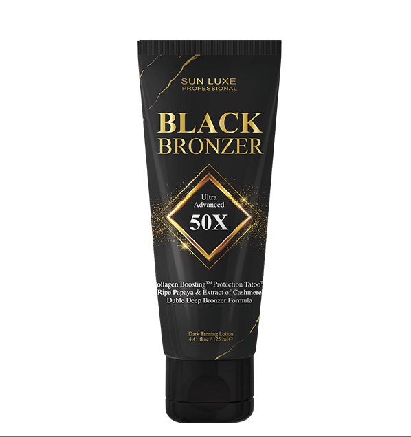 SUN LUXE 50х "Black Bronzer" Лосьон для загара в солярии (125 мл)