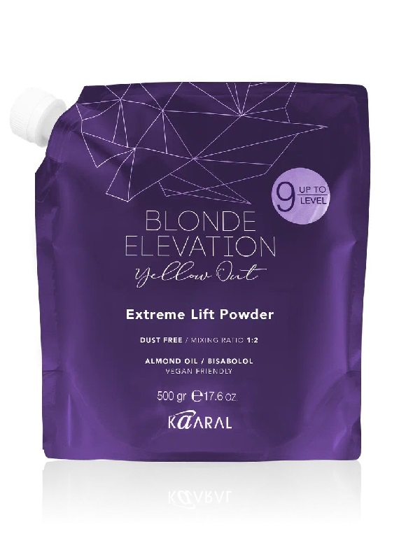 Kaaral Baco COLOR Осветляющая пудра 500гр BLONDE ELEVATION BLEACH EXTREME (014BЕ)