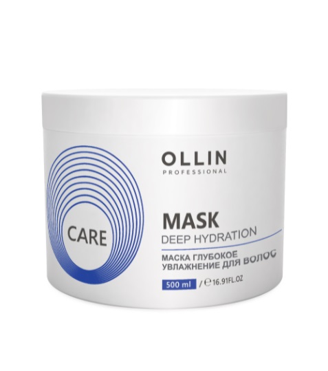 OLLIN Care Маска для волос глубокое увлажнение 500 мл (772253)