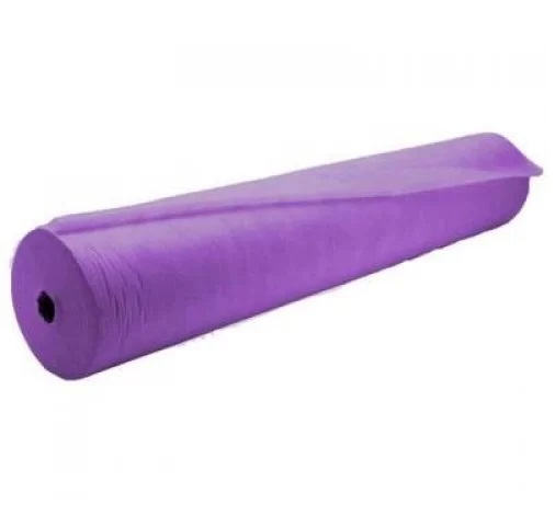 Простыня 70*200 (100шт) фиолетовый рулон