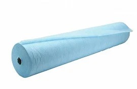 Простыня 70*200 (100шт) голубой рулон
