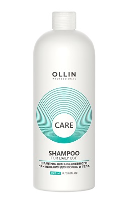 OLLIN Care Шампунь для ежедневного применения для волос и тела 1000 мл (772260)