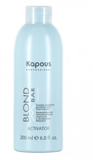 Kapous " Blond Bar" «Blond Cremoxon» Кремообразная окислительная эмульсия АКТИВАТОР 200 мл (2469