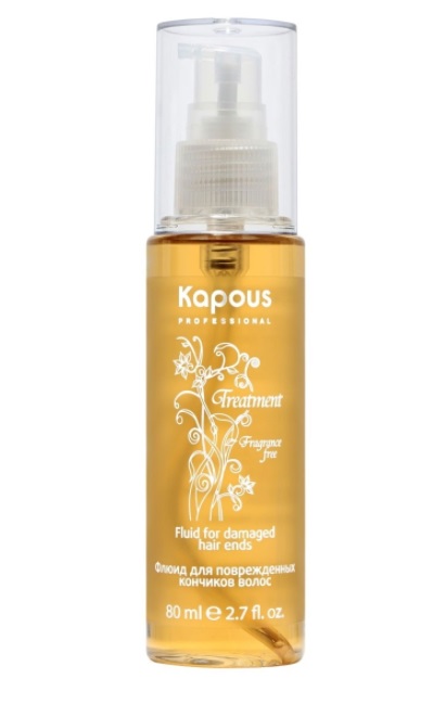 Kapous Professional "Treatment" Флюид для поврежденных кончиков волос 80 мл (Арт.2814)