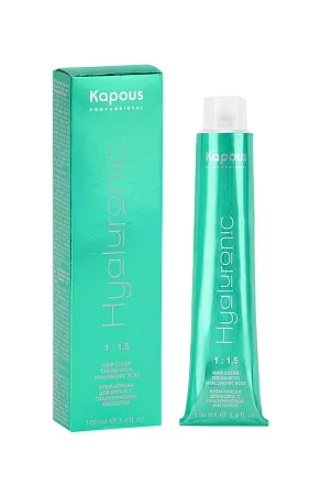 Kapous Крем-краска "Kapous Hyaluronic acidl" 7.21 Блондин перламутровый пепельный 100 мл