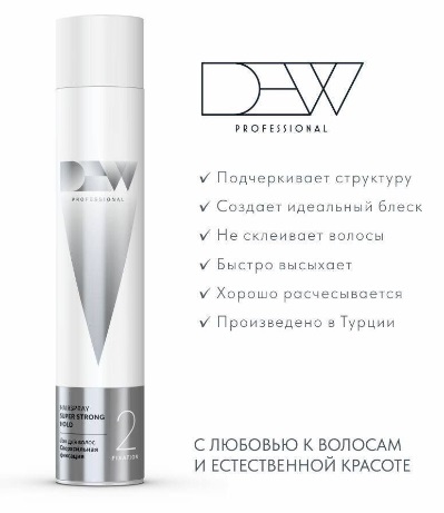 DEW Professional Лак для волос сверхсильной фиксации 500 мл (552)