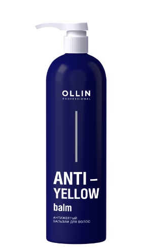 OLLIN ANTI-YELLOW Антижелтый бальзам для волос 500 мл (772888)