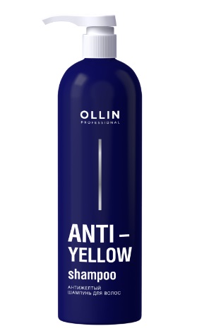 OLLIN ANTI-YELLOW Антижелтый шампунь для волос 500 мл (772901)