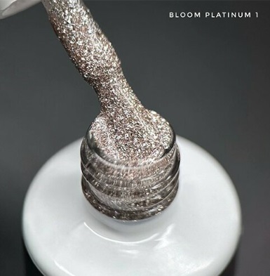 Bloom Гель-лак Platinum №01 (с кистью 8мл)