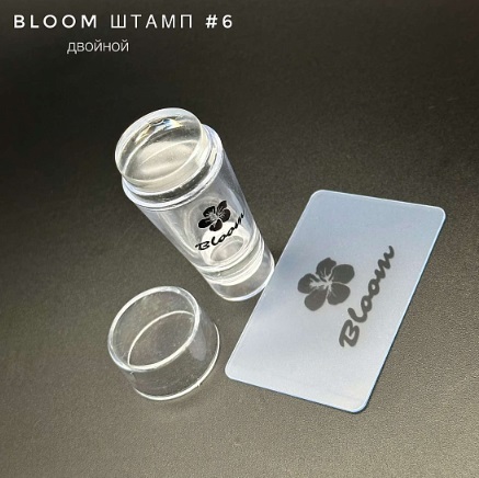 Bloom Штамп №6 (двусторонний+пластина)