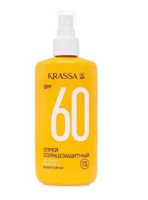 KRASSA SUN Спрей SPF 60 для защиты от солца (150 мл) (40118)