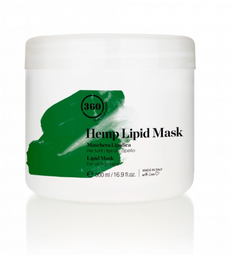 "360" HEMP Маска Липидная для всех типов волос 500 мл (0261)