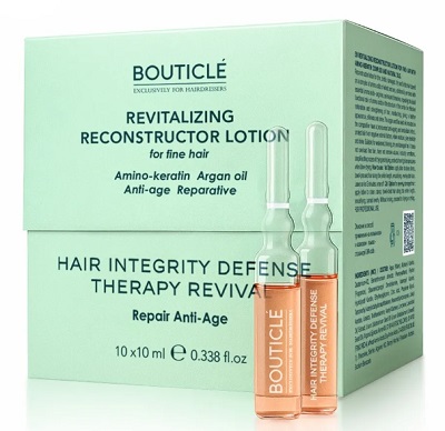 BOUTICLE ATELIER Therapy Лосьон-реконструктор Восстанавливающий для тонких волос 10х10 мл (1983)
