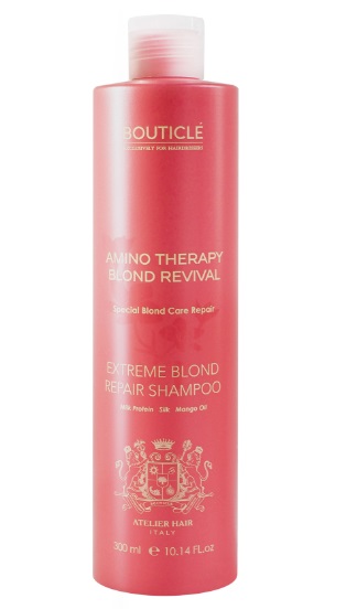 BOUTICLE ATELIER AMINO THERAPY BLOND Шампунь для экстремально поврежденных волос 300 мл (1488)