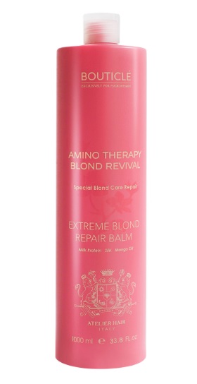 BOUTICLE ATELIER AMINO THERAPY BLOND Бальзам для экстремально поврежденных волос 1000 мл (1518)
