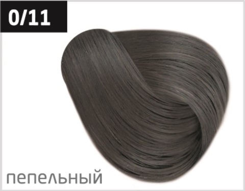 OLLIN COLOR 0/11 корректор пепельный 60 мл Перманентная крем-краска для волос