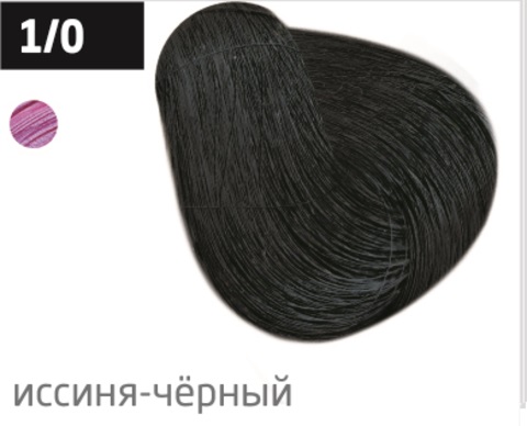 OLLIN COLOR (100 мл) 1/0 иссиня-черный Перманентная крем-краска для волос