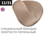 OLLIN COLOR 11/31 специальный блондин золотисто-пепельный 60 мл Перманентная крем-краска для волос