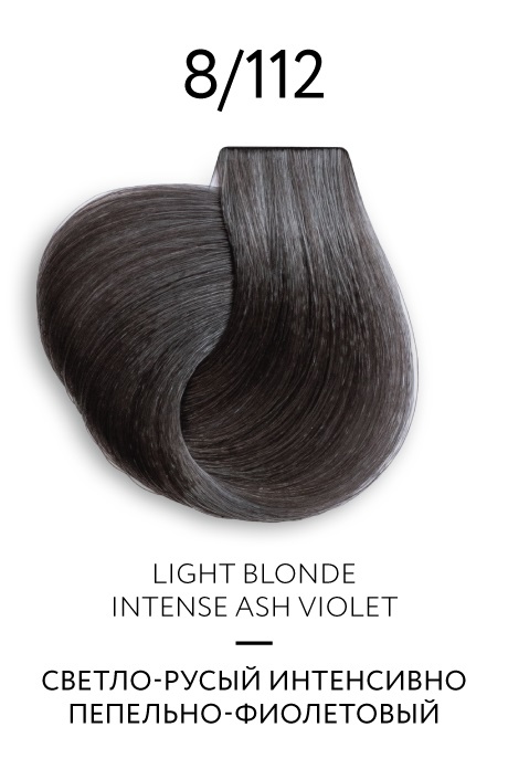 OLLIN COLOR Platinum Collection 8/112 100 мл Перманентная крем-краска для волос